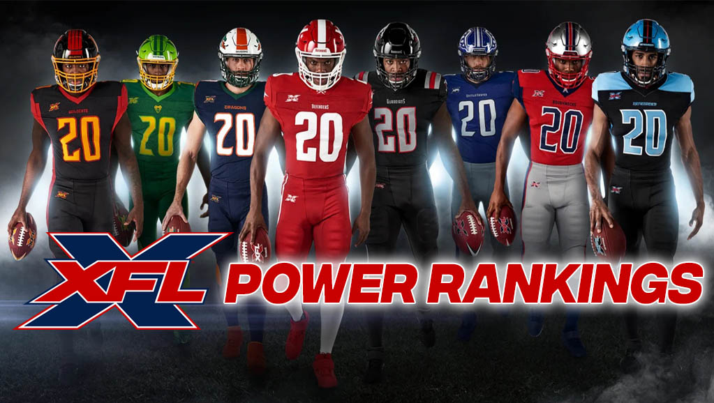 XFL Week 4 Power Rankings UFL News and Discussion