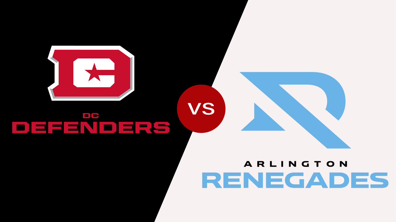 XFL Championship Preview Arlington Renegades vs. D.C. Defenders