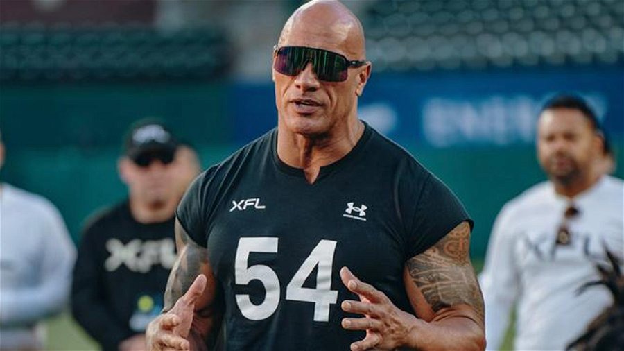 Dwayne Johnson reminisces as he confirmed the merged USFL/XFL league is