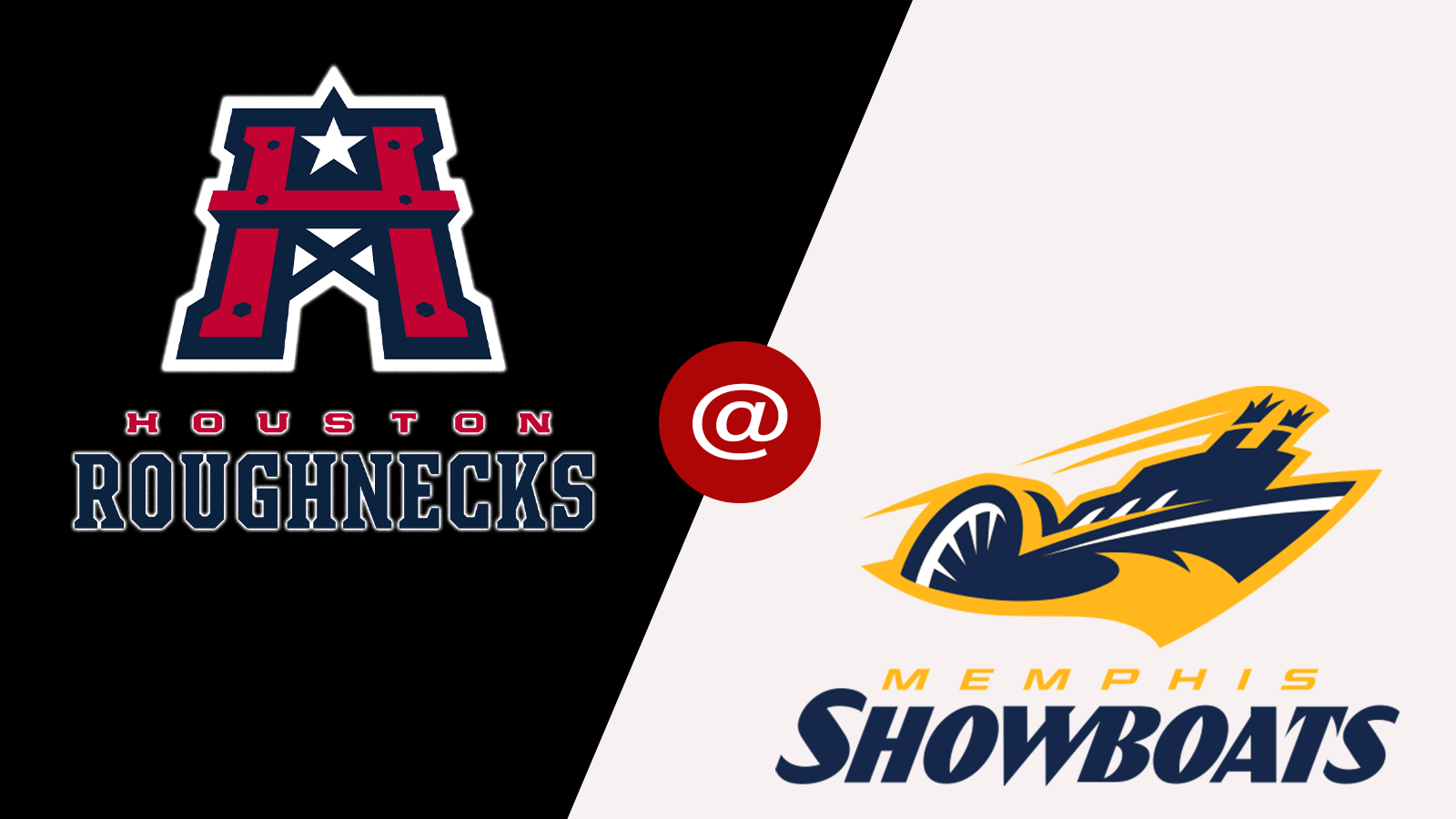 Game Preview: Houston Roughnecks at Memphis Showboats, Sunday, June 2, 2024